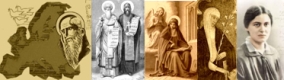 Santi patroni d'Europa: Benedetto, Cirillo e Metodio, Brigida, Caterina, Edit Stein