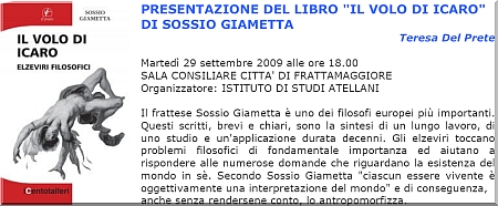 Leggi l'organizzazione della presentazine