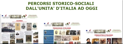 Pannelli sociologici sulla storia d'Italia - Esposizione al Castello Baronale di Acerra
